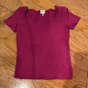 Armani Collezioni Pink Short Sleeve Tee